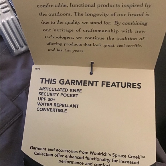 Woolrich Women’s 1078 Quarry Pants (NWT) - Picture 8 of 8